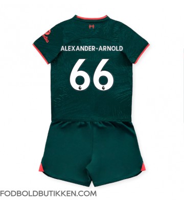 Liverpool Alexander-Arnold #66 Tredjetrøje Børn 2022-23 Kortærmet (+ Korte bukser)